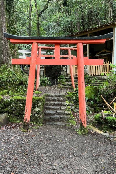 The giant torii gate at Oyunohara, Kumano Hongu